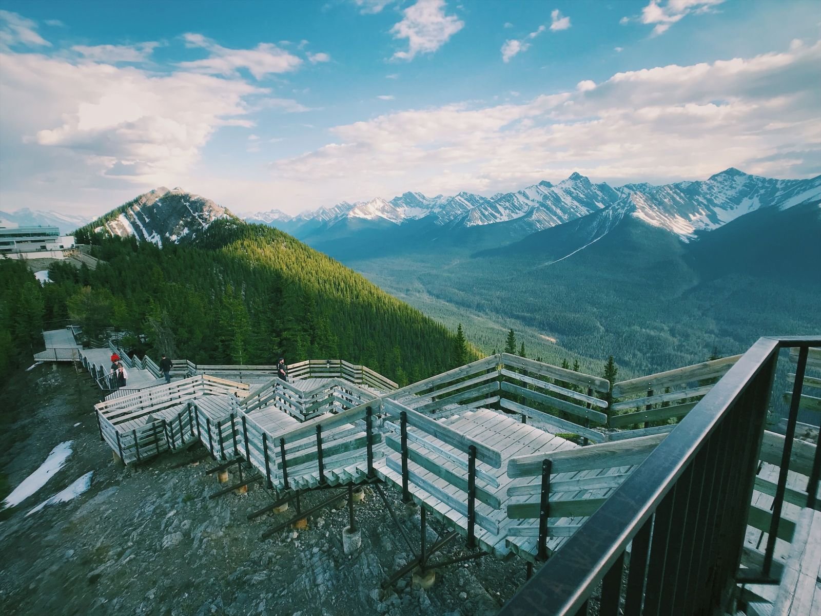 Scenic view of Banff National Park